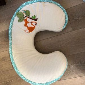 Nursing pillow with removable cover